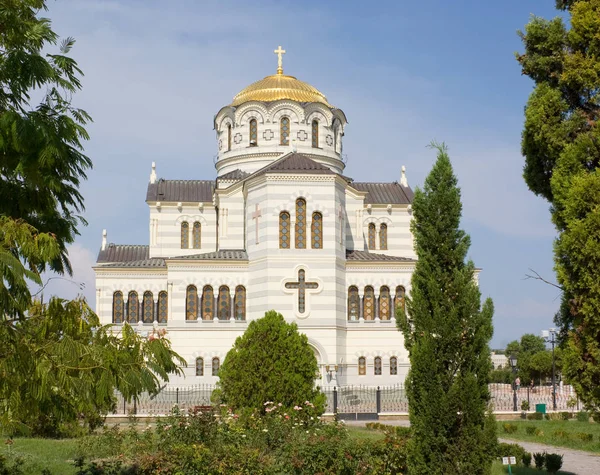 Catedral Vladimir Los Chersonesos Taurica Sebastopol Crimea — Foto de Stock