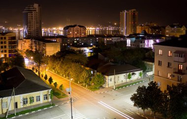Novorossiysk gece sayısı. Novorossiysk Rusya'da büyük deniz limanıdır