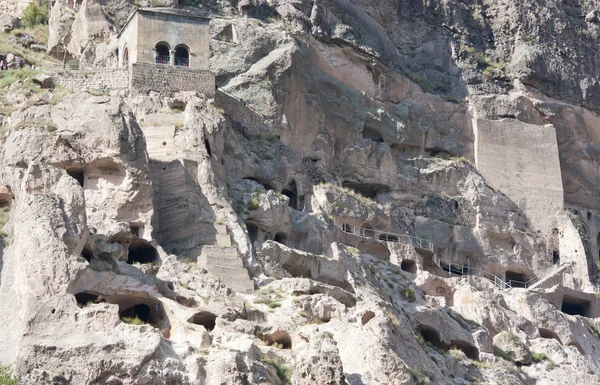 Vardzia Cave City Manastır Vardzia Erusheti Dağ Yüzyılda Kazılmış Gürcistan — Stok fotoğraf