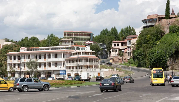 Tbilisi Georgia Agosto 2013 Plaza Europa Rike Park Centro Tbilisi — Foto de Stock