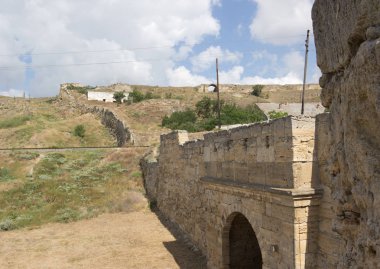 Kerch, Kırım 'daki Eski Türk Kalesi Yeni Kale,