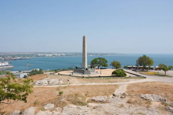 Kerch Crimea Agosto 2012 Monumento Gloria Monte Mitrídates Ciudad Kerch — Foto de Stock