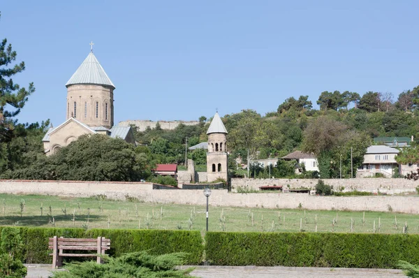 Samtavro Transfiguración Iglesia Ortodoxa Convento San Niño Mtskheta Georgia —  Fotos de Stock