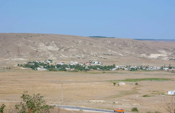 Krymská Krajina Horkém Letním Dni — Stock fotografie