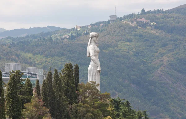 Tbilisi Georgia Agosto 2013 Estatua Madre Georgia Tiflis Georgia Monumento — Foto de Stock