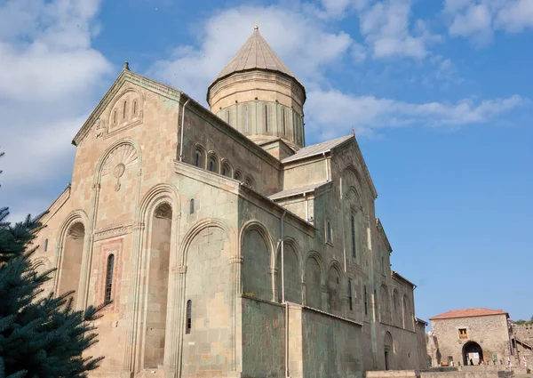 Catedral Svetitskhoveli Literalmente Catedral Pilar Vivo Uma Catedral Ortodoxa Oriental — Fotografia de Stock