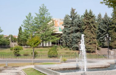 Mtsheta, Georgia-Ağustos 17, 2013: tarihsel kasaba Mtsheta - Gürcü Krallığı sabah güneşin eski başkenti