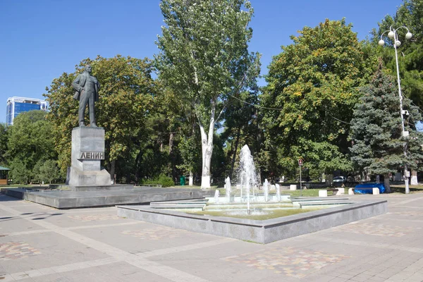 阿纳帕 俄罗斯 2017年8月5日 阿纳帕中心的列宁的纪念碑 克拉斯诺达尔边疆区 — 图库照片