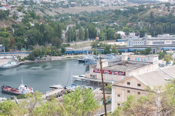 Sevastopol Crimen Agosto 2012 Vista Del Día Nublado Sebastopol Sebastopol — Foto de Stock