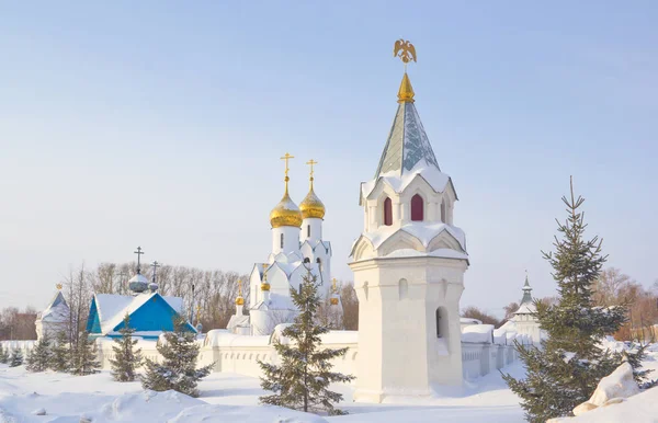 Mihail érseki templom Novoszibirszkben. Orosz Föderáció — Stock Fotó