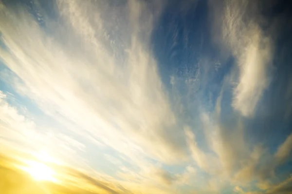 Cielo al atardecer. Composición de la naturaleza . —  Fotos de Stock