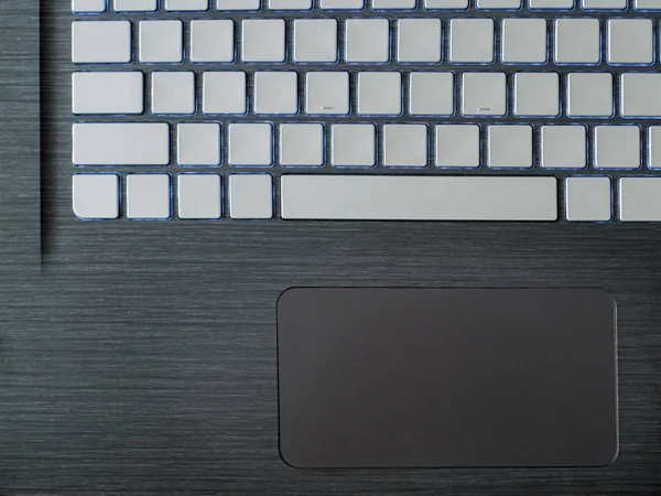 The working surface of the laptop — Stock Photo, Image