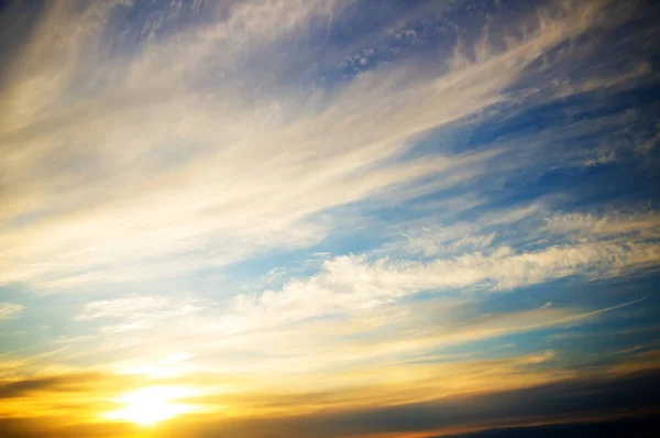 Cielo atardecer. Composición natural . —  Fotos de Stock