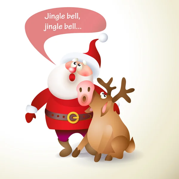 Vánoční Santa Claus — Stockový vektor