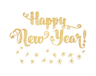 Mutlu yeni yıl nakış stili