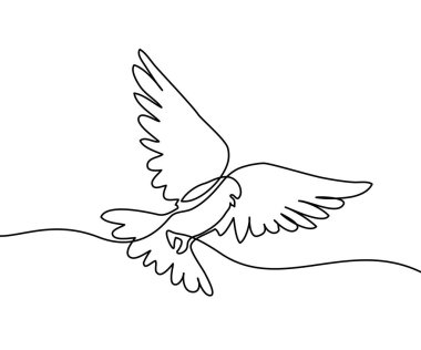 Uçan güvercin logosu