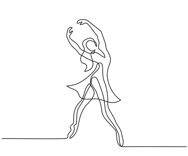 Ballerina ballerina ballerina — Vettoriale Stock