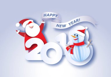 Mutlu yıllar kartı.