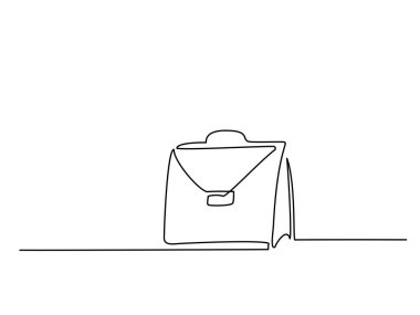 Portföy simgesi üzerinde beyaz izole