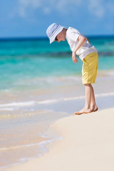 Boy enjoying vacation — Stock Photo, Image