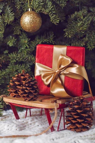 Vánoční čas doma — Stock fotografie
