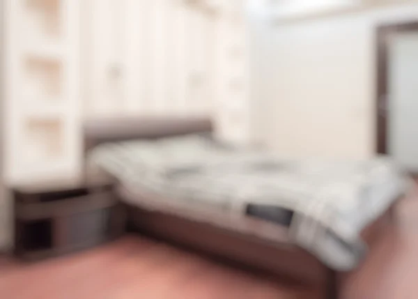 Blurred bedroom background — Stock Photo, Image