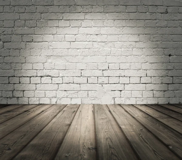 Old room with brick wall — Stock Photo, Image