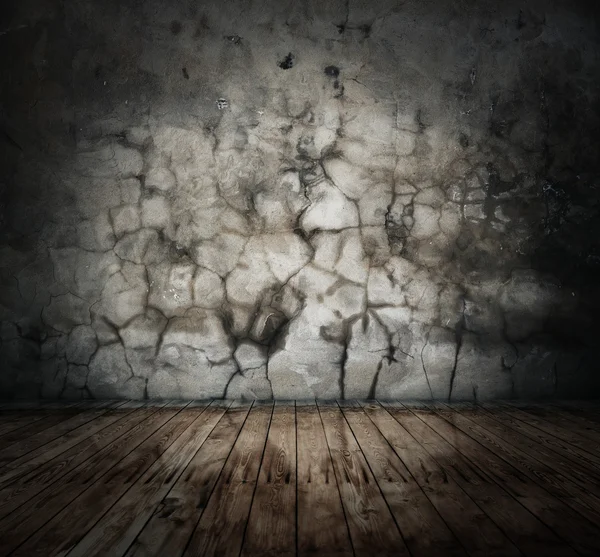 Old room with concrete wall — Stock Photo, Image