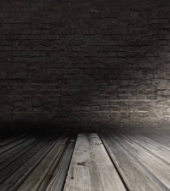 tuğla duvar eski Oda