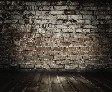 tuğla duvar eski Oda