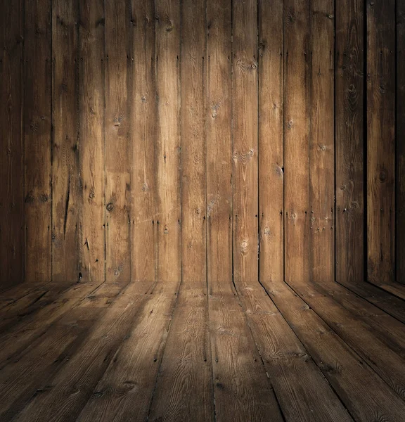 Interior de madera vieja —  Fotos de Stock