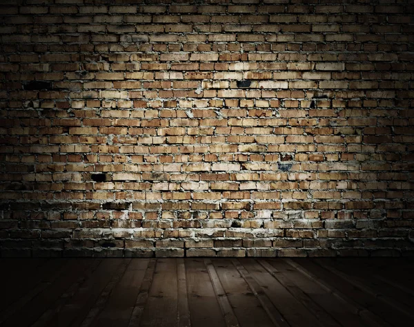 Old room with bricks wall — Stock Photo, Image