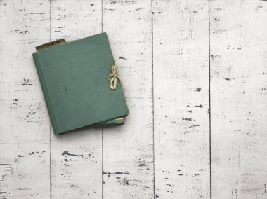 eski arka plan üzerinde Retro klasör