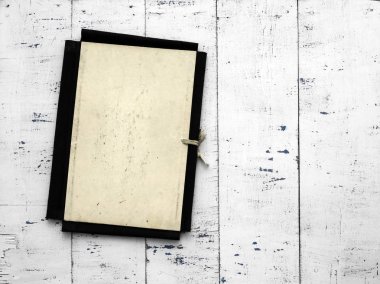 eski arka plan üzerinde Retro klasör