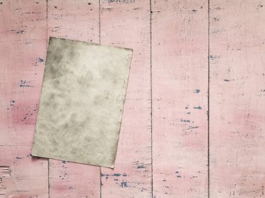 kağıt üzerinde pembe bir arka plan