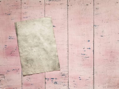 kağıt üzerinde pembe bir arka plan