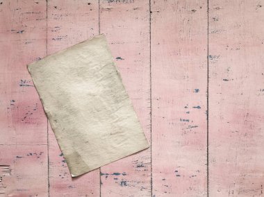 kağıt üzerinde pembe bir arka plan