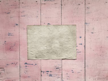 kağıt üzerinde pembe bir arka plan