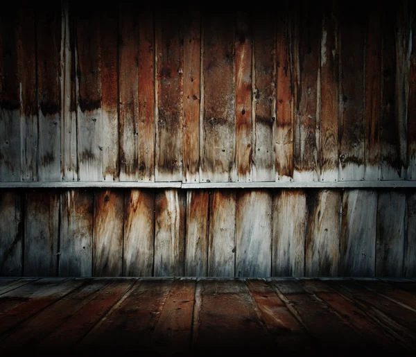 古い木製インテリア — ストック写真