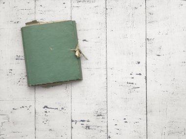 eski arka plan üzerinde Retro klasör