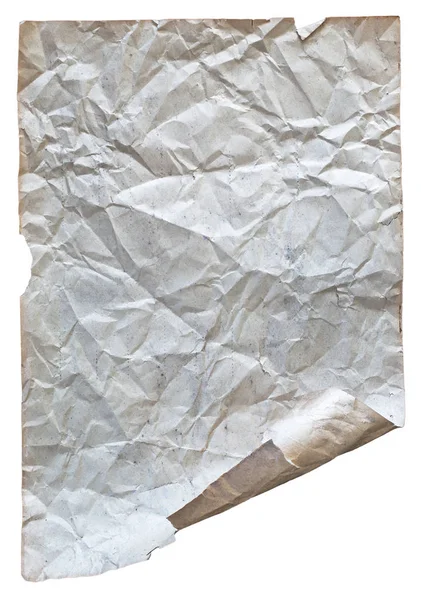 Стара папір, ізольовані — стокове фото
