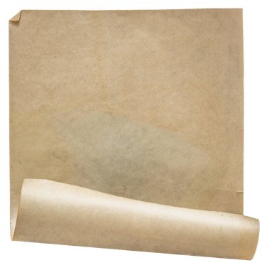 kırpma yolu ile eski kağıt 