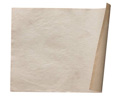 kırpma yolu ile eski kağıt 