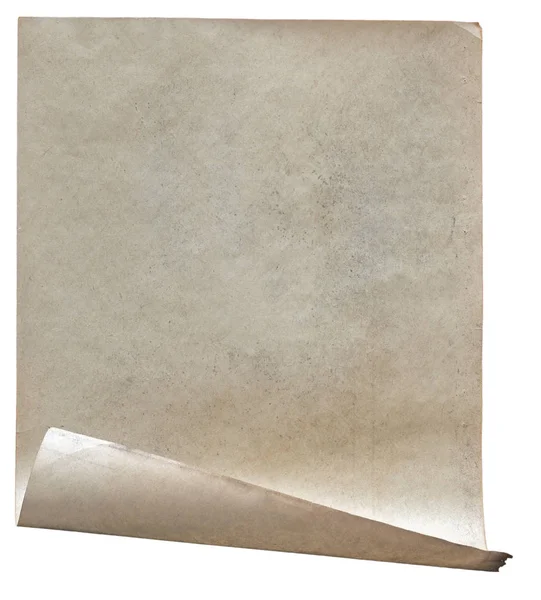 Oud papier met uitknippad — Stockfoto