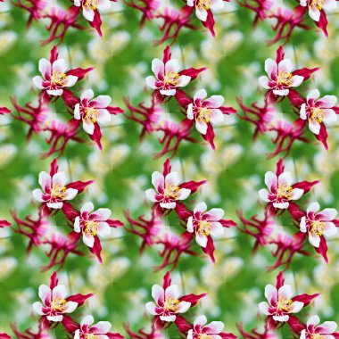 Dikişsiz çiçek deseni