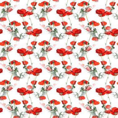 Dikişsiz çiçek deseni