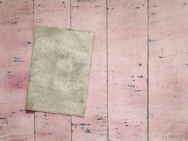 kağıt üzerinde pembe bir arka plan