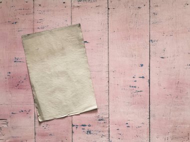 kağıt üzerinde pembe bir arka plan