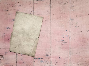 kağıt üzerinde pembe bir arka plan