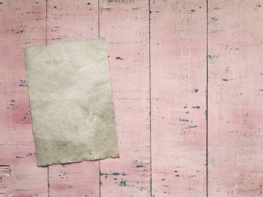 kağıt üzerinde pembe bir arka plan